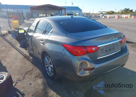 2017 Infiniti Q50 2.0T Base from USA, damaged, VIN JN1CV7AP8HM642749